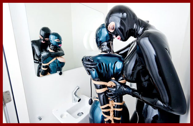 628px x 410px - lesbian latex bondage in toilet â€“ Latex and rubber fetish