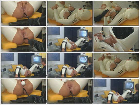 Anal Exam Fetish - Spekula â€“ Anal examination porn clip in fetish clinic [FULL HD 1080p] â€“  Latex and rubber fetish