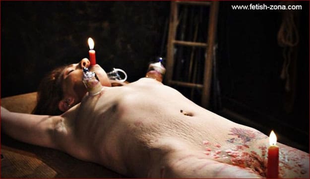 Torture table for whore in hard BDSM video (BrutalMaster) 